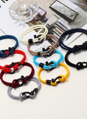 New 2023 High Quality Safty Buckle Bracelets Men Women Charm