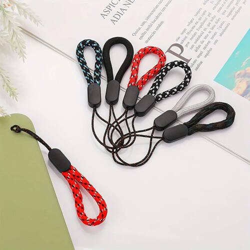 3/5Pc Hand Wrist Lanyard String Short Grip Lanyard Mobile