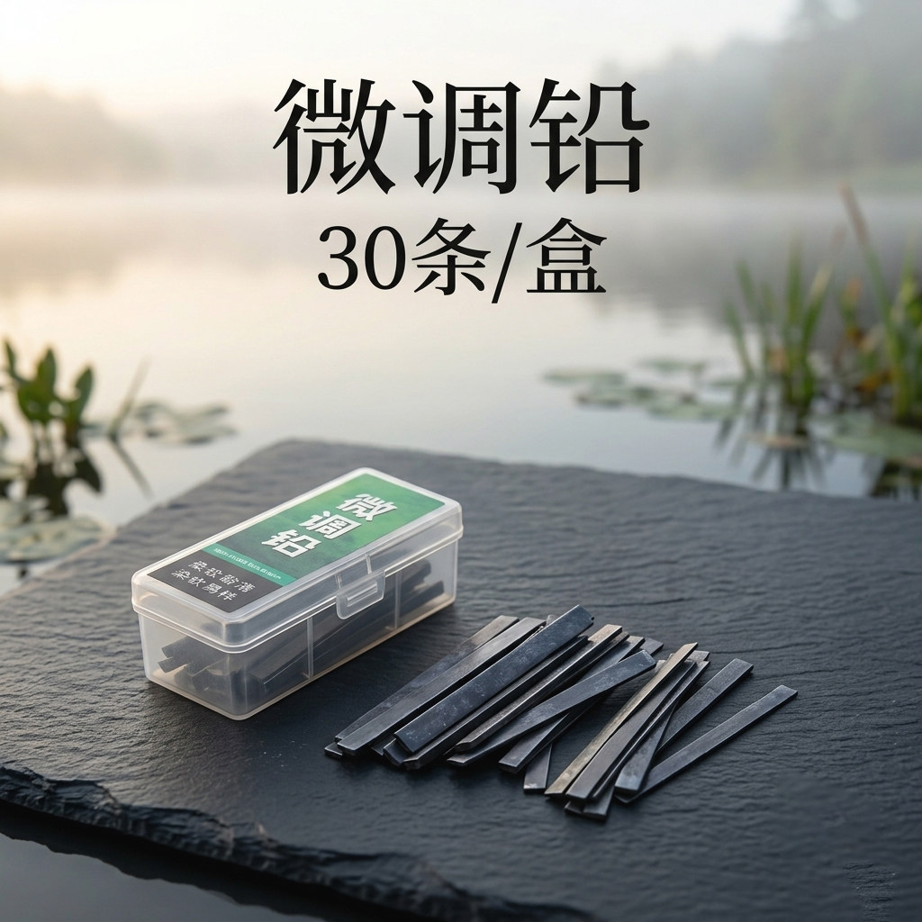 微调铅皮竞技钓鱼专用超薄超轻精准快速调漂散装黑坑铅皮配件