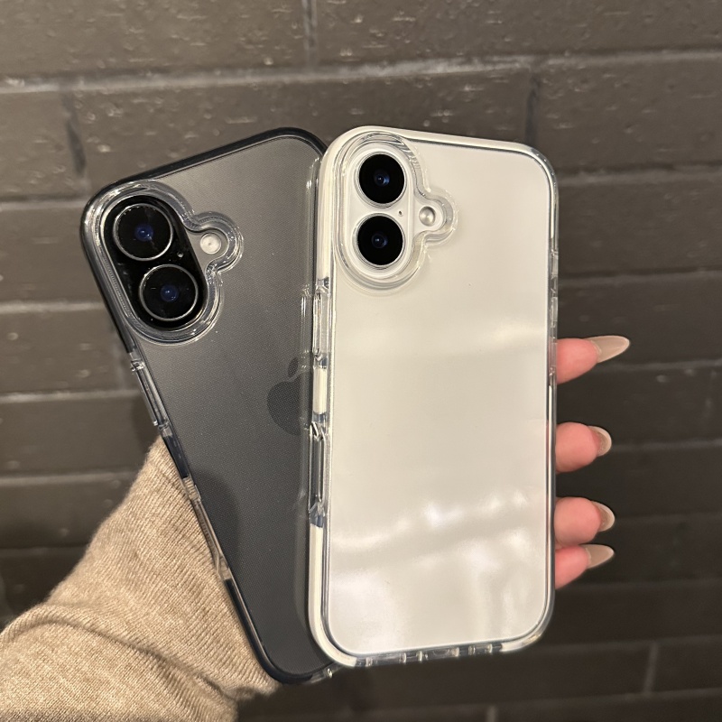 新款iPhone简约高级感加厚软壳