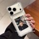 可放拍立得小卡适用于苹果17promax手机壳iPhone17透明卡套16plus四角气囊15ProMax个性 创意14 13情侣软防摔