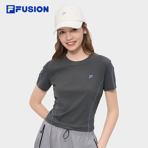 FILAFUSION斐乐潮牌针织短袖衫