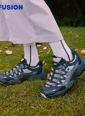 FILA FUSION斐乐潮牌PINECONE机能潮鞋女2025冬新款松果鞋休闲鞋