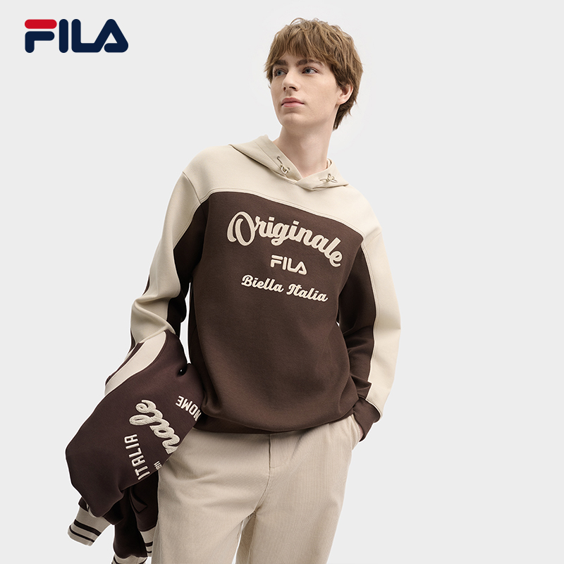 FILA斐乐男子针织连帽上衣
