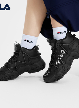 FILA 斐乐官方男鞋FLUID 6 MID摩登运动鞋2025秋新款中帮猫爪6代