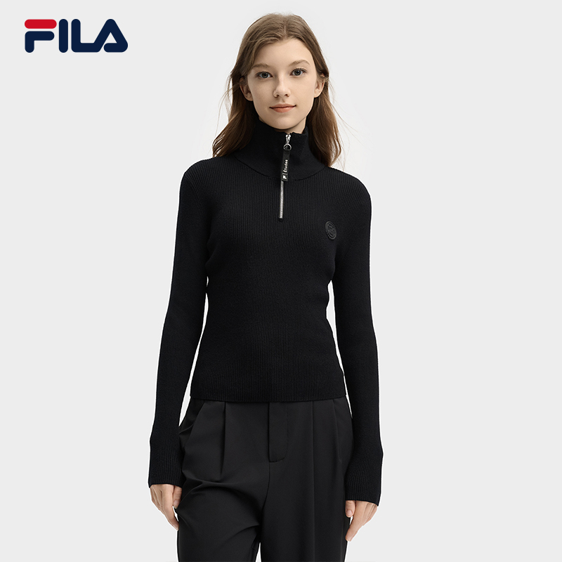 FILA斐乐女子休闲编织衫