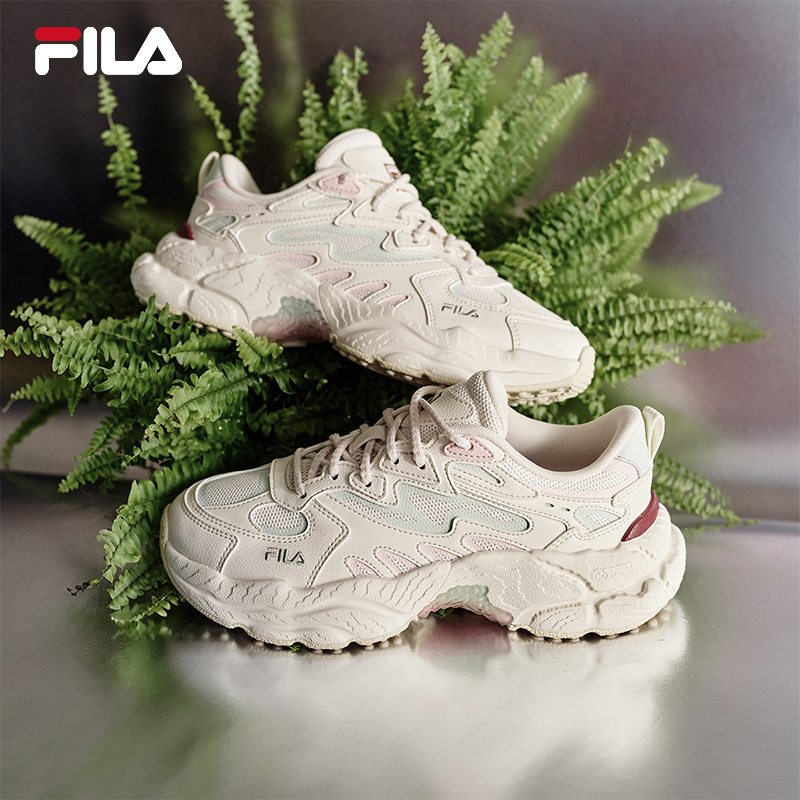 FILA 斐乐官方女士FERN摩登运动鞋2025年冬季新款厚底舒适休闲鞋