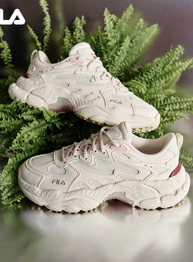 FILA 斐乐官方女士FERN摩登运动鞋2025年冬季新款厚底舒适休闲鞋