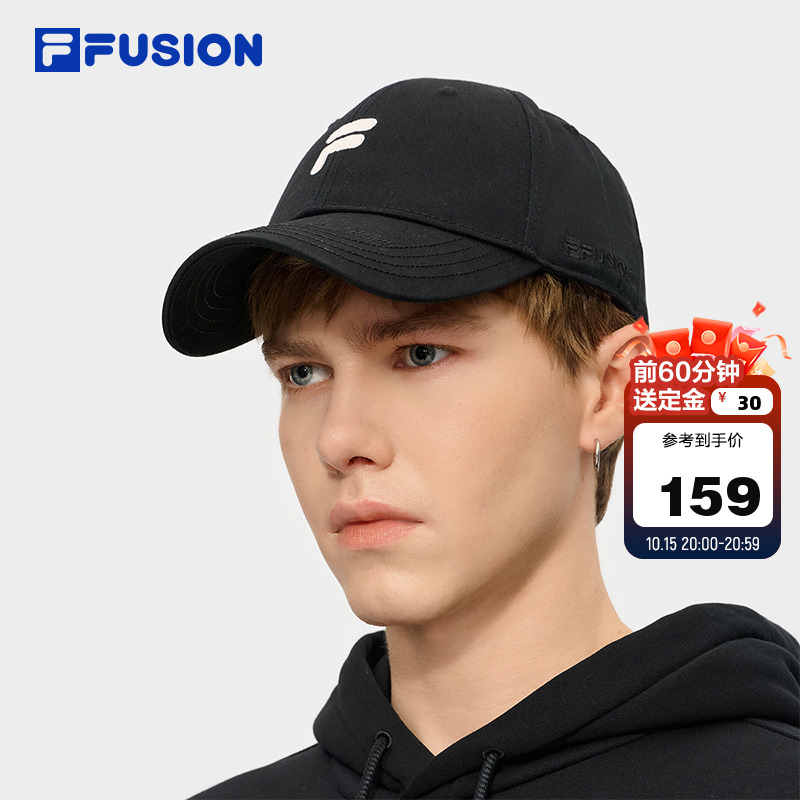 FILA FUSION斐乐帽子情侣棒球帽男2025新款休闲运动帽鸭舌帽女