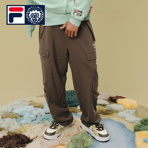 FILAFUSION斐乐男士梭织长裤