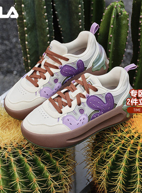 FILA 斐乐官方女鞋CACTI 摩登板鞋2025冬季新款仙掌鞋时尚休闲鞋