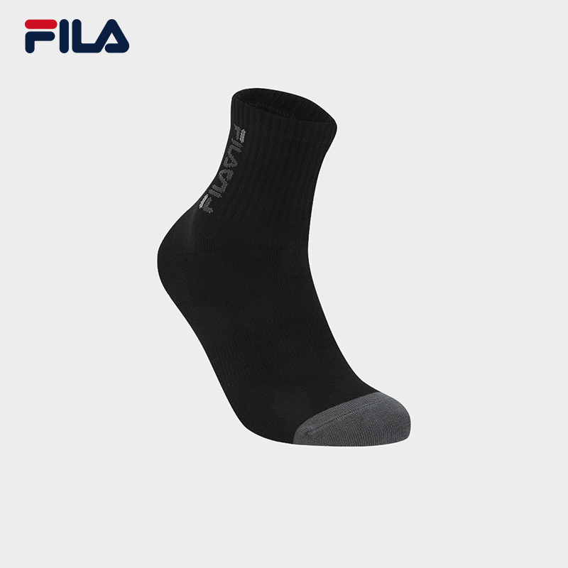 FILA 斐乐官方男袜高腰袜2025冬季新款时尚休闲袜子运动袜长筒袜
