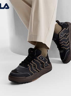 FILA 斐乐官方男鞋BRACE复古板鞋2025冬季新款破界者休闲鞋运动鞋
