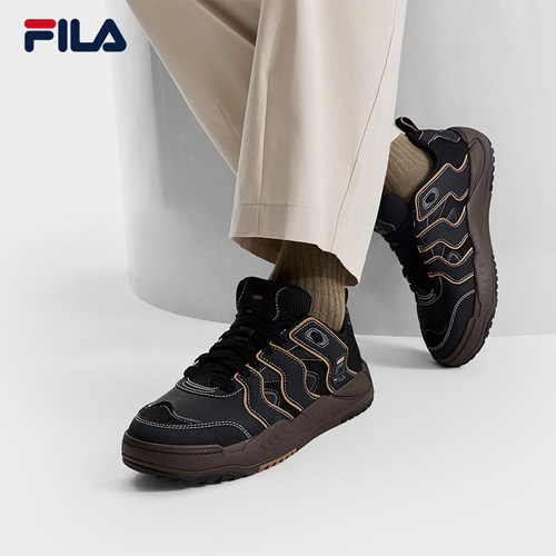 FILA 斐乐官方男鞋BRACE复古板鞋2025冬季新款破界者休闲鞋运动鞋