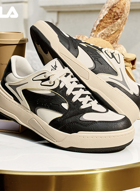 FILA 斐乐官方男鞋FOGLIA板鞋2026春季新款复古休闲鞋时尚运动鞋