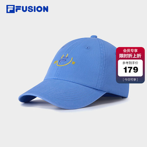 FILAFUSION斐乐情侣棒球帽