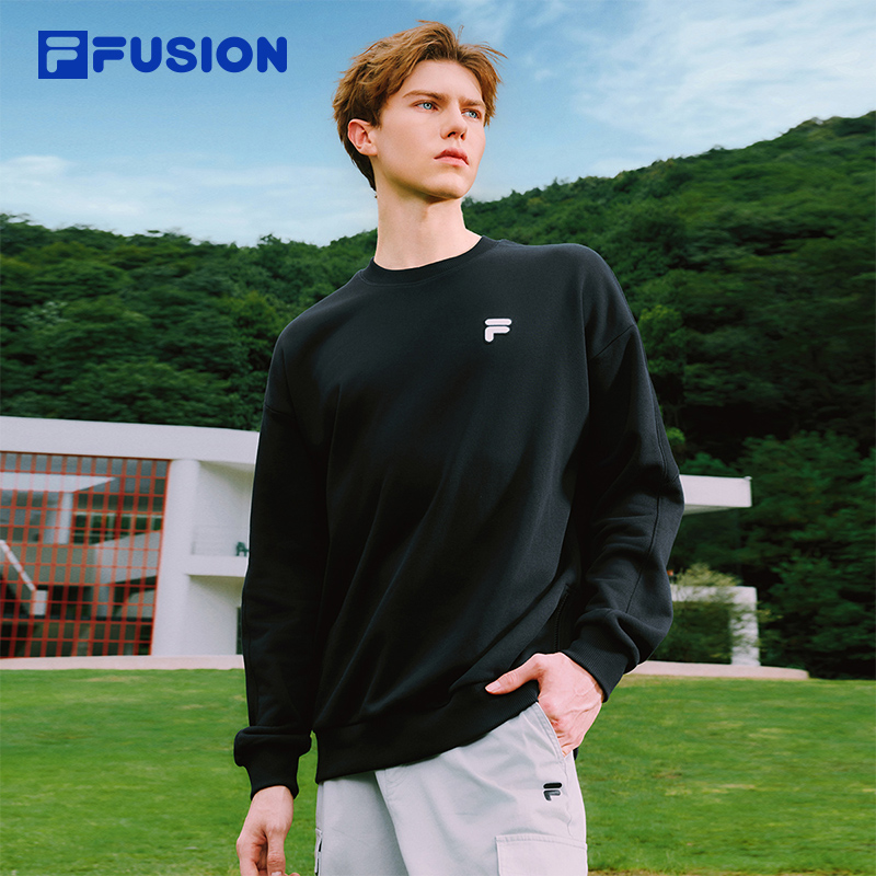 FILAFUSION斐乐潮牌套头卫衣