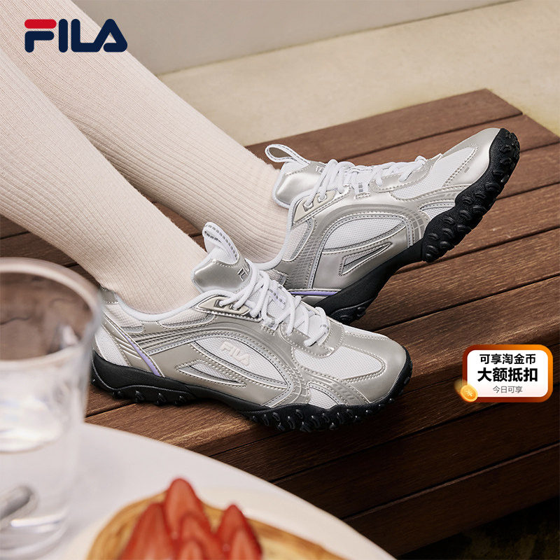 FILA 斐乐官方女鞋休闲平底芭蕾运动鞋2025秋跑步鞋时尚户外鞋,运动鞋new,跑步鞋,淘宝优惠券,粉丝福利购,淘宝优惠卷