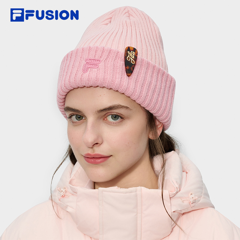 FILAFUSION斐乐情侣针织帽