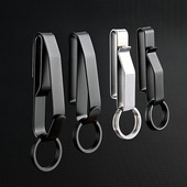 多功能不锈钢挂扣穿皮带插扣腰带钥匙扣汽车钥匙链休闲裤 腰夹男士