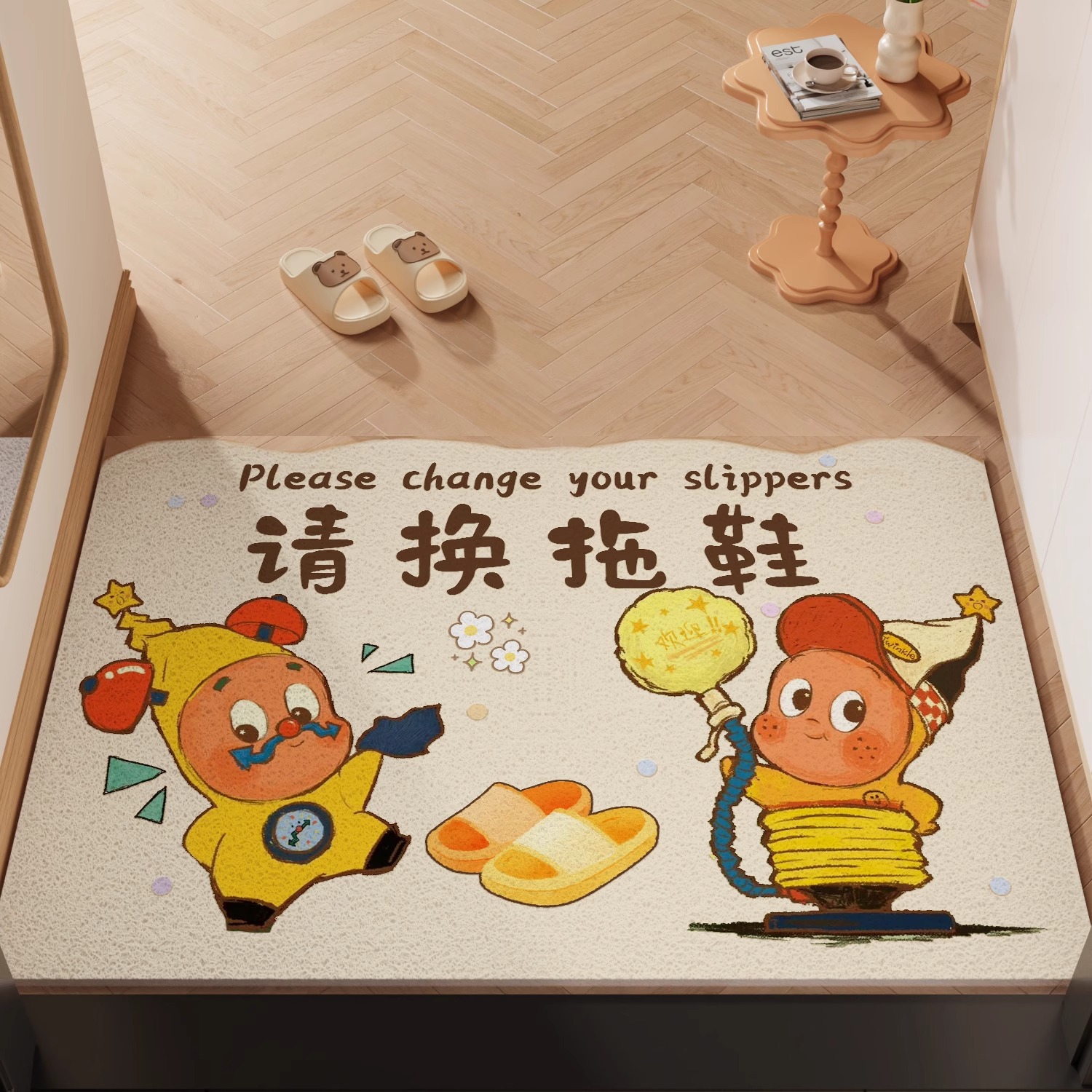 入户门地垫丝圈防滑耐脏大门口