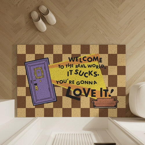 入户门丝圈地垫可裁剪耐磨耐脏