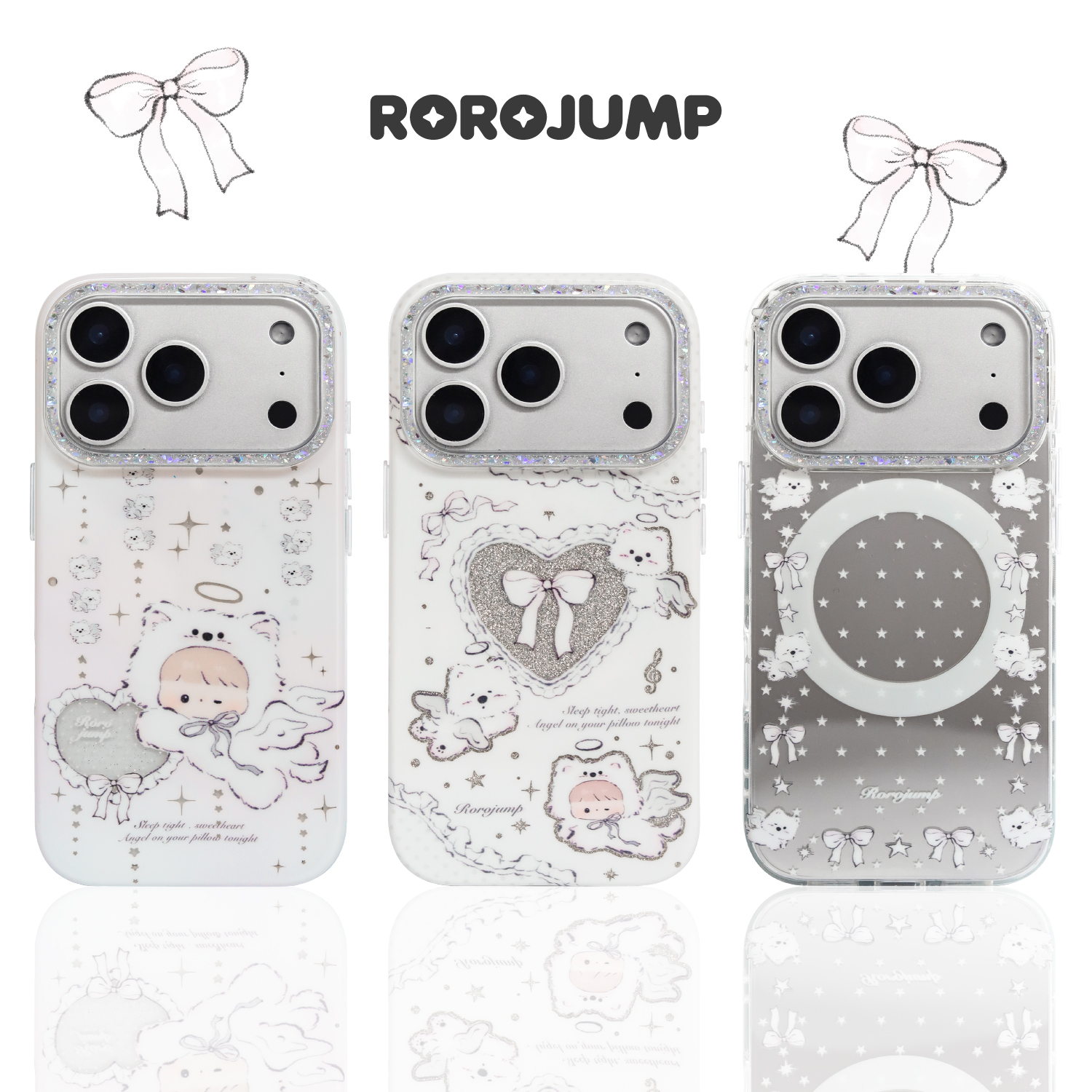 肉肉酱柔软天使小狗适用iPhone17promax磁吸手机壳原创新款苹果16pro光面imd工艺图案全包15pm卡通简约保护套