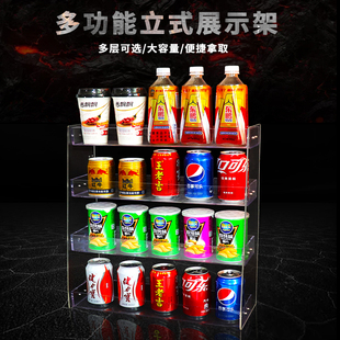 超市零食小食品货架口香糖架便利店展示架收银台前小货架子置物架