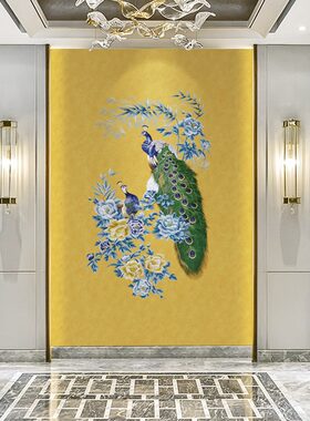 盛世豪庭新中式现代装饰画展厅客