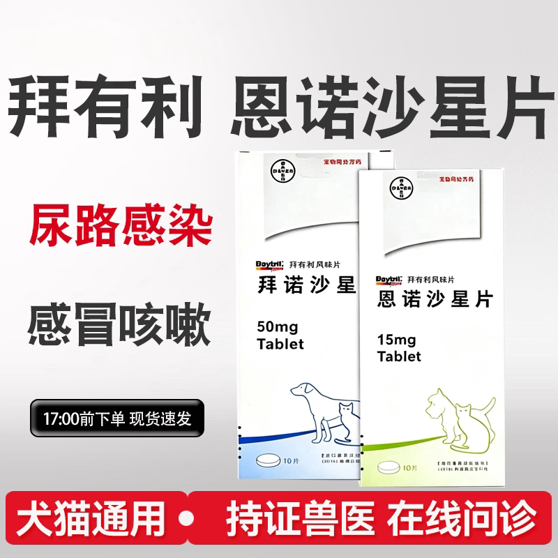 有利风味片狗狗猫咪消炎药
