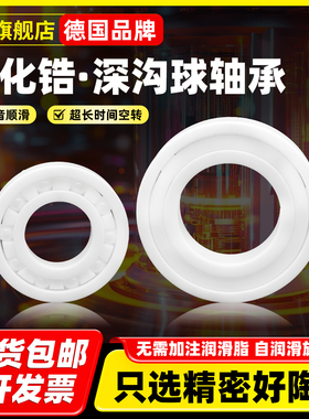 YLV 氧化锆满珠陶瓷轴承6901CE 61901内径12外径24厚度6精密高速