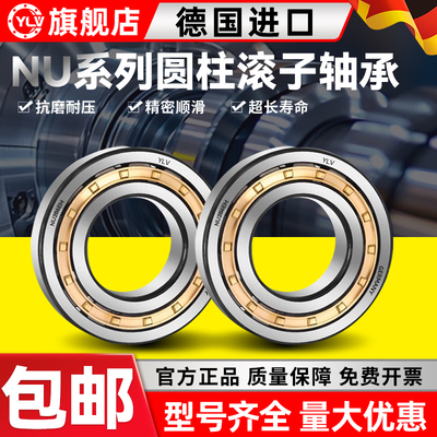 德国进口YLV圆柱滚子轴承NU2203 2204高速2205 2206 2207 2208EM