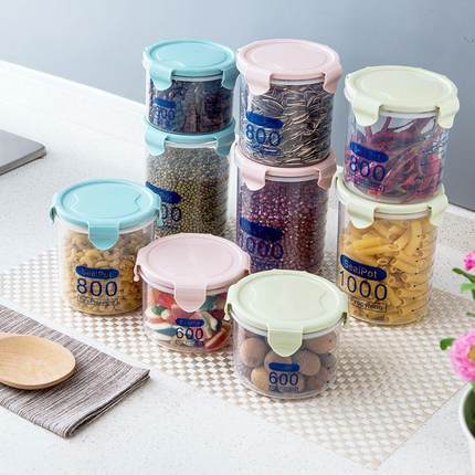 sealed food jars bottles fresh sealpot container box