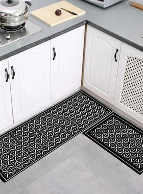 Long Cartoon Kitchen Carpet Cat Dog Print Floor Mat Non Slip