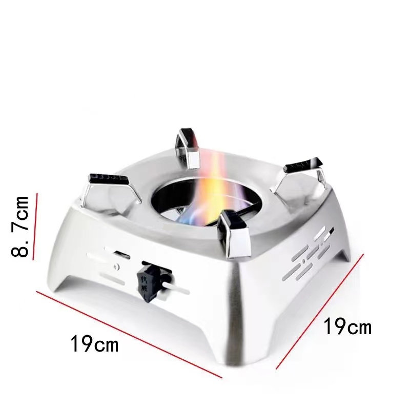 酒精炉小火锅架家用便携户外固体燃料底座液体干锅锅套装锅具炉子