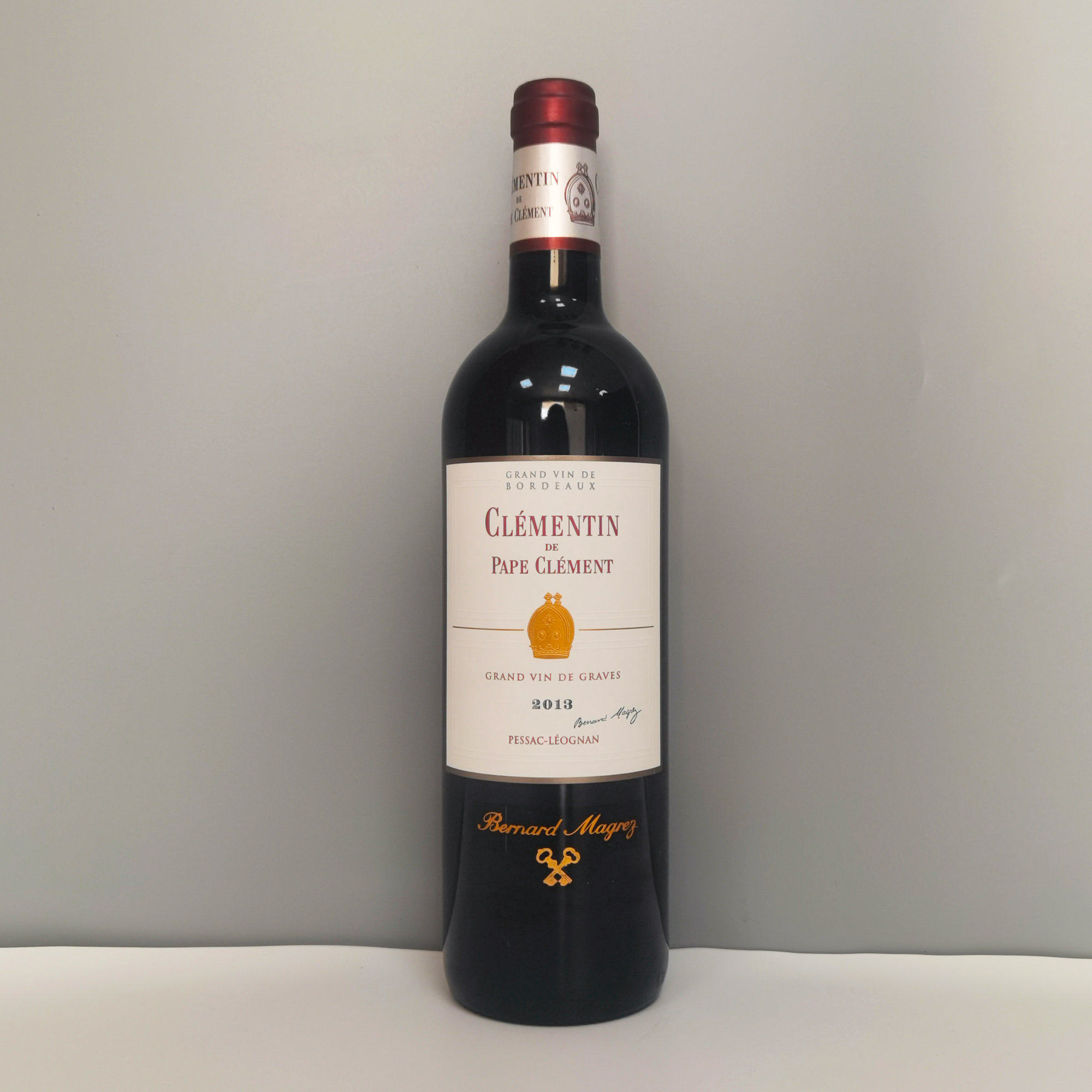 克莱蒙教皇堡副牌黑教皇干红葡萄酒 clémentin du pape clément