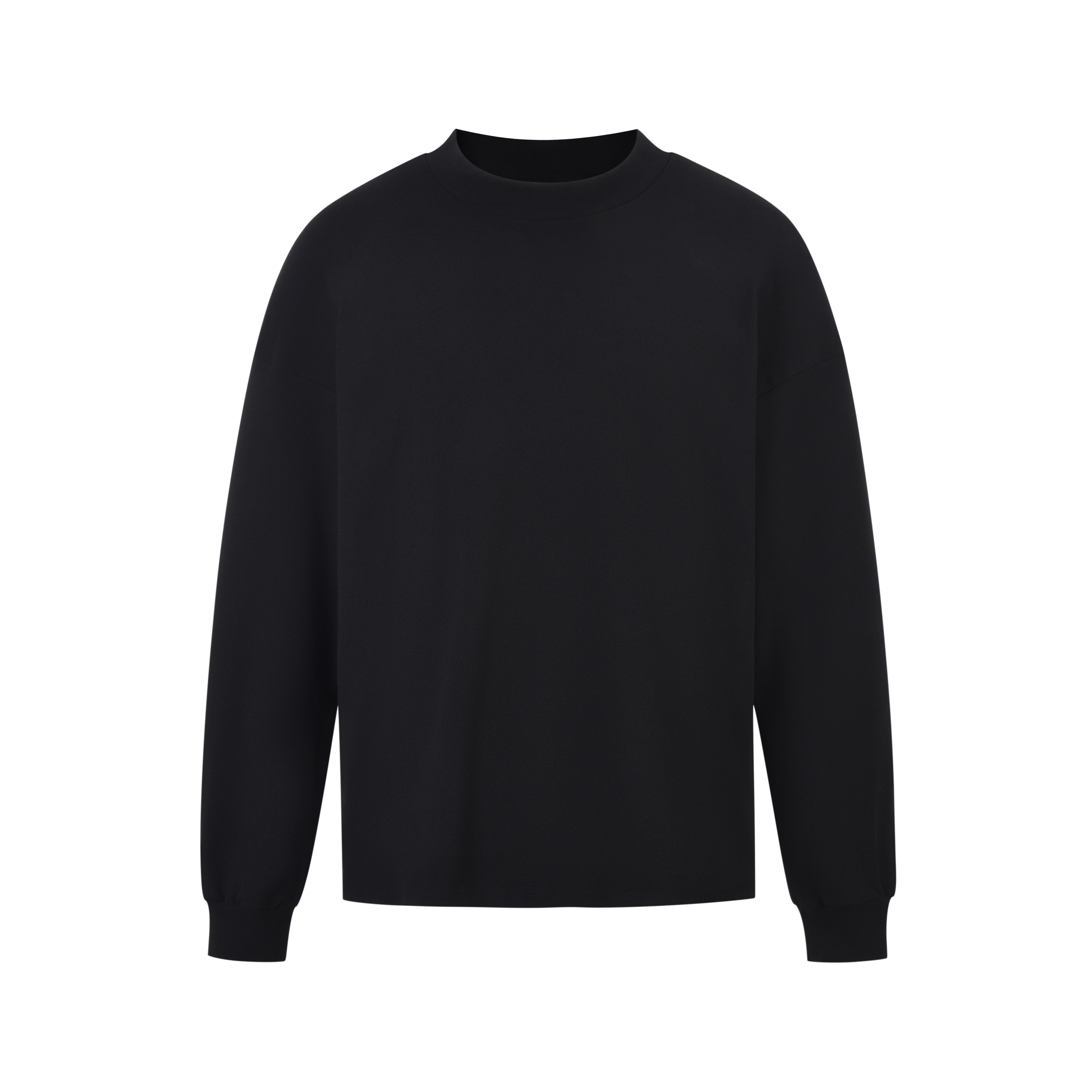 美式复古高街字母印花长袖T恤