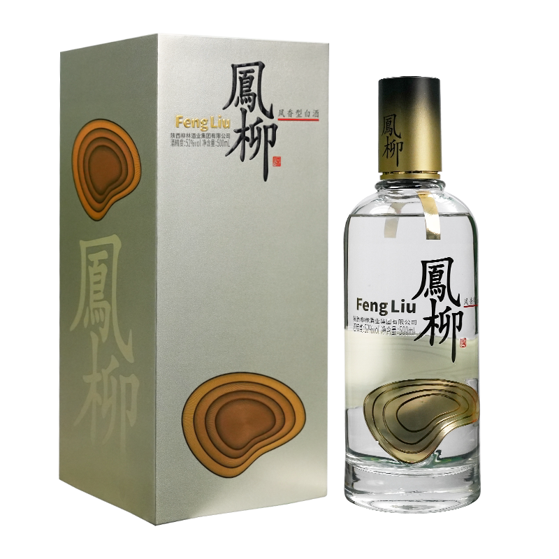 柳林酒500ml凤香型52度口粮酒