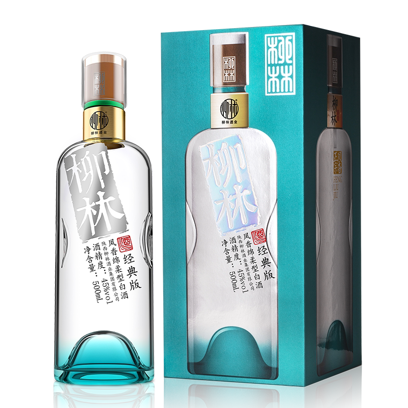 柳林经典L209凤香绵柔型45度纯粮固态酿造500ml