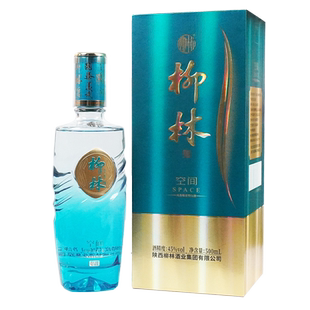 柳林空间凤香绵柔型45度纯粮固态酿造500ml*2瓶