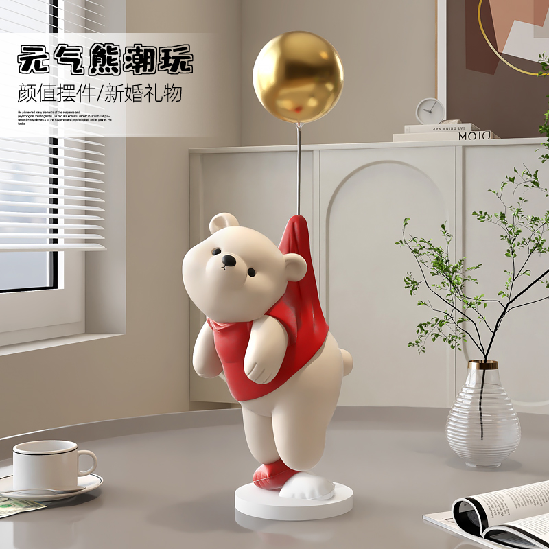 轻奢高档客厅电视柜装饰小摆件