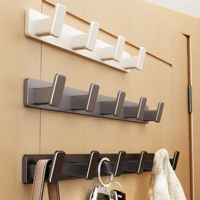 加厚卧室挂衣钩挂衣架壁挂式门后衣柜衣服挂钩墙上免打孔厕所挂钩