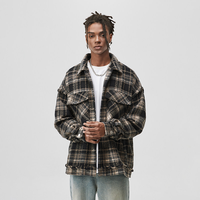 ATRY秋冬宽松做旧夹克