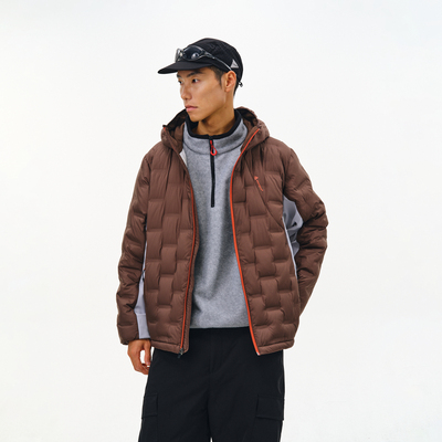 羽绒服男款冬季保暖连帽情侣外套