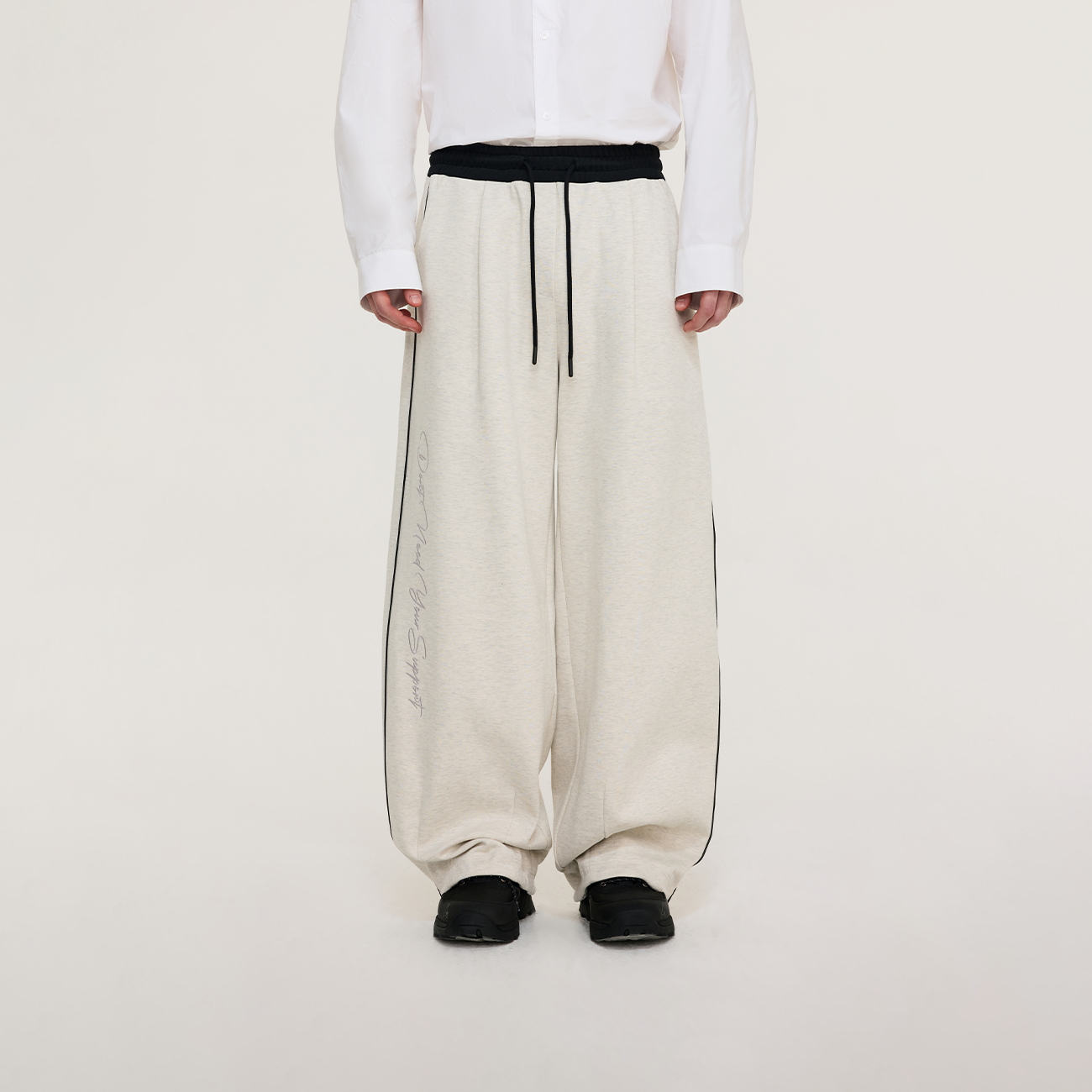 ATRY美式运动刺绣卫裤休闲裤