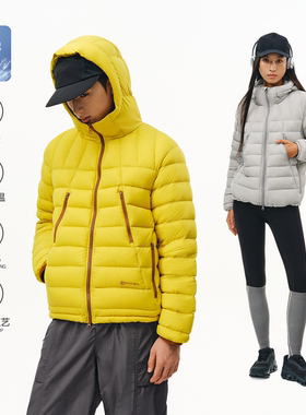 ATRY户外轻薄羽绒服男冬季新款排骨服羽绒内胆情侣保暖防寒服外套