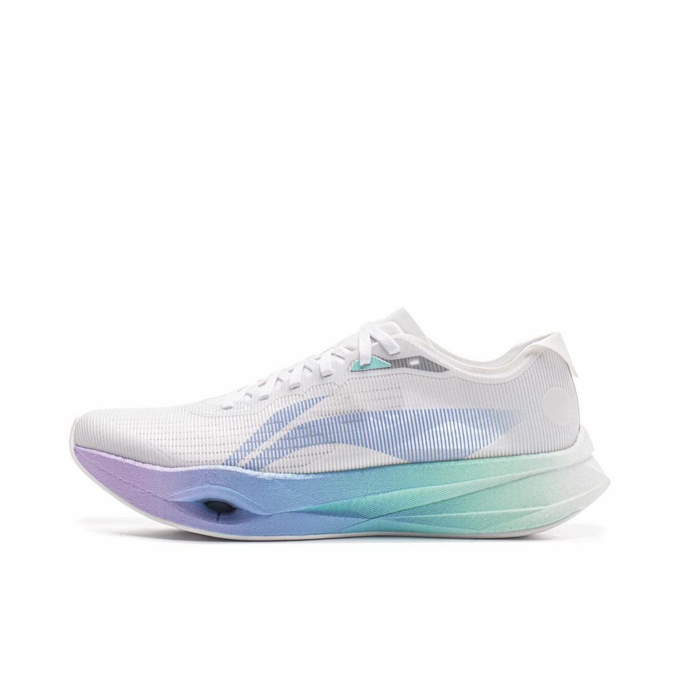 LiNing李宁 追风pro 棉花糖 训练跑步鞋 男女同款 白蓝