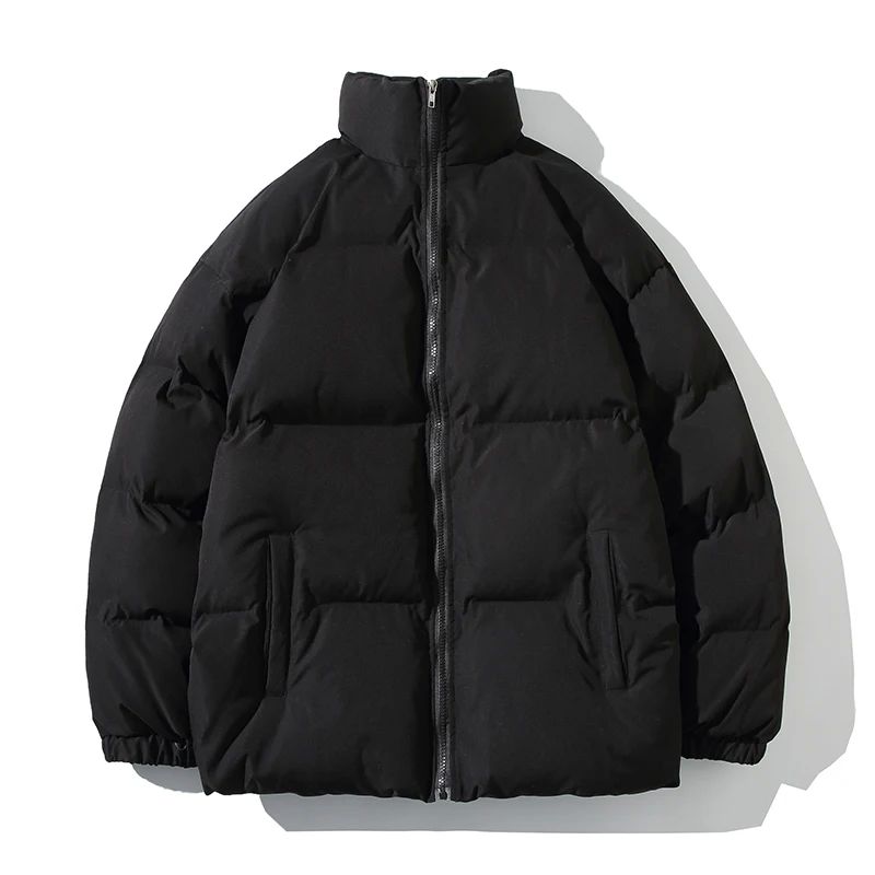 Winter Jacket Men Parkas Thicken Warm Coat Mens Stand Collar-封面