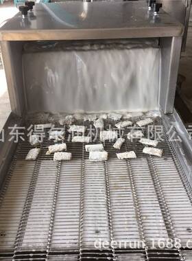 600型食品上浆机 裹浓浆稀浆均可自动补浆 搭接上粉机上糠机使用