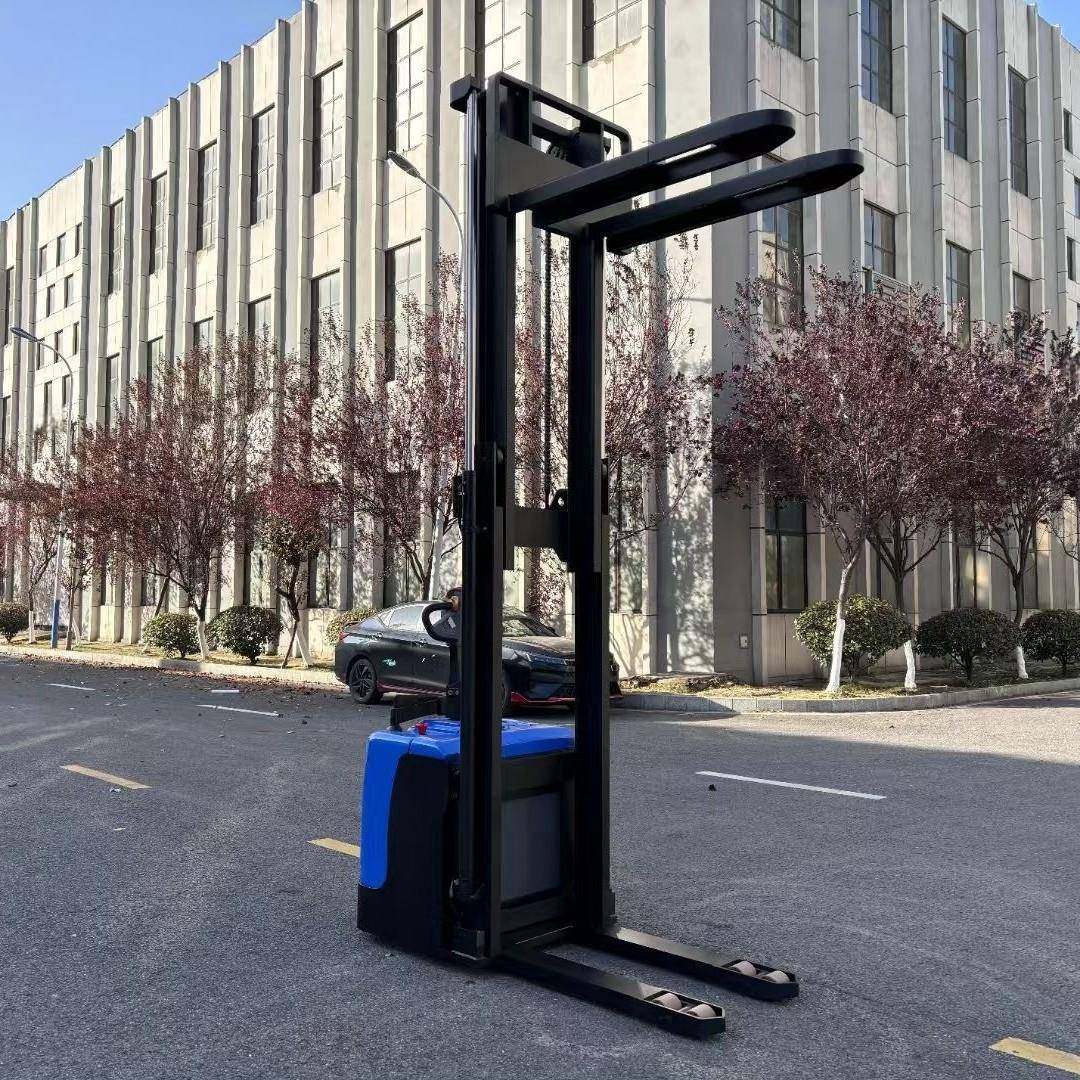 3吨托盘堆垛机充电式堆高车全电动行走升降车电瓶搬运装卸叉车